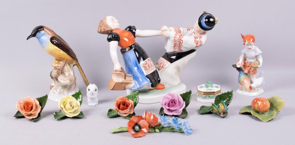 COLLECTION OF HEREND PORCELAIN