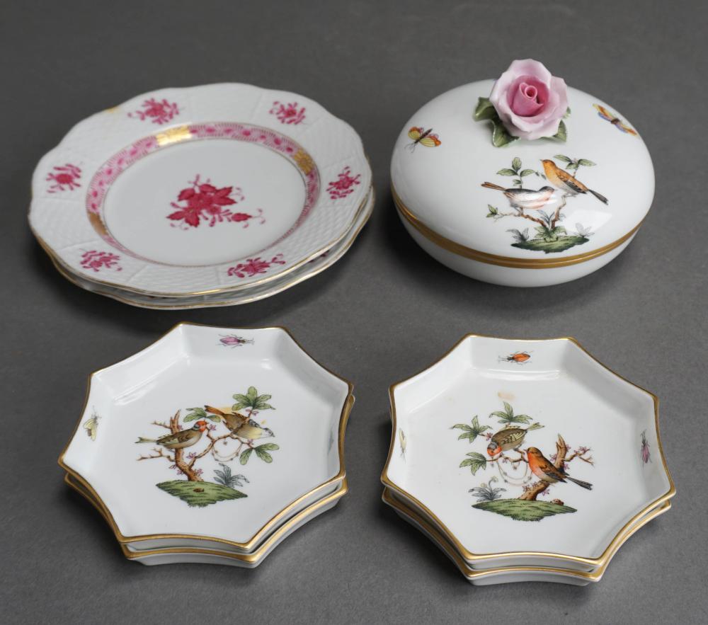 COLLECTION OF HEREND ROTHSCHILD