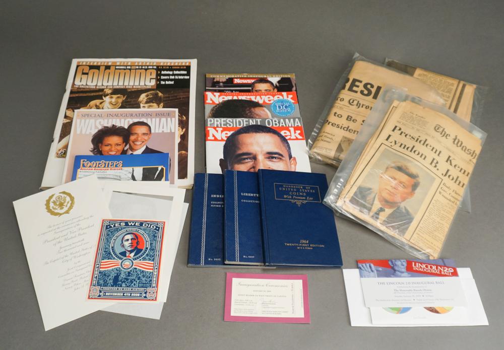 COLLECTION OF HISTORICAL EPHEMERA