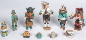 Collection of Hopi Katsinas lo