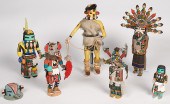 Collection of Hopi Katsinas lo