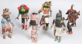 Collection of Hopi Katsinas lo