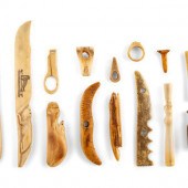 Collection of Iñupiat Kayak To