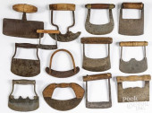 COLLECTION OF IRON AND WOOD FO