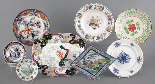 Collection of ironstone to