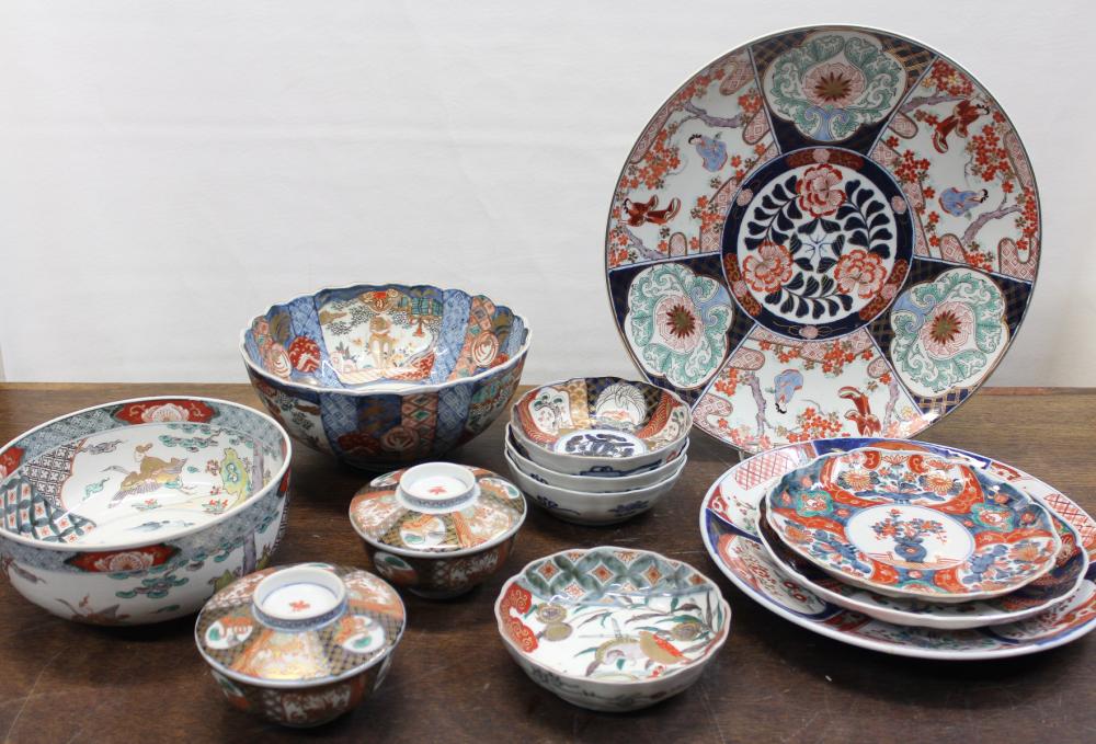 COLLECTION OF JAPANESE IMARI