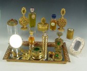 COLLECTION OF JEWELED DRESSER