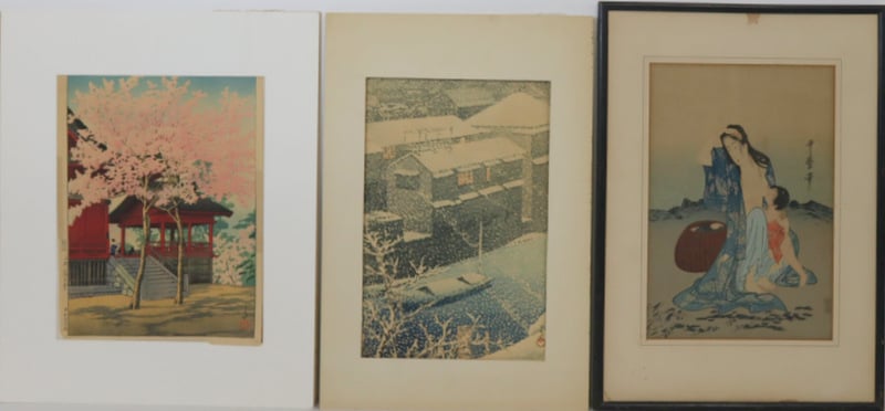 COLLECTION OF KAWASE AND UTAMARO