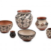 Collection of Kewa Pottery, fr