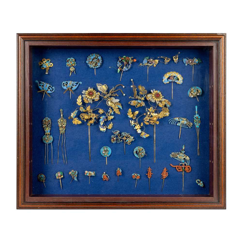 COLLECTION OF KINGFISHER HAIR