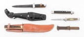 COLLECTION OF KNIVES, 6 Collec