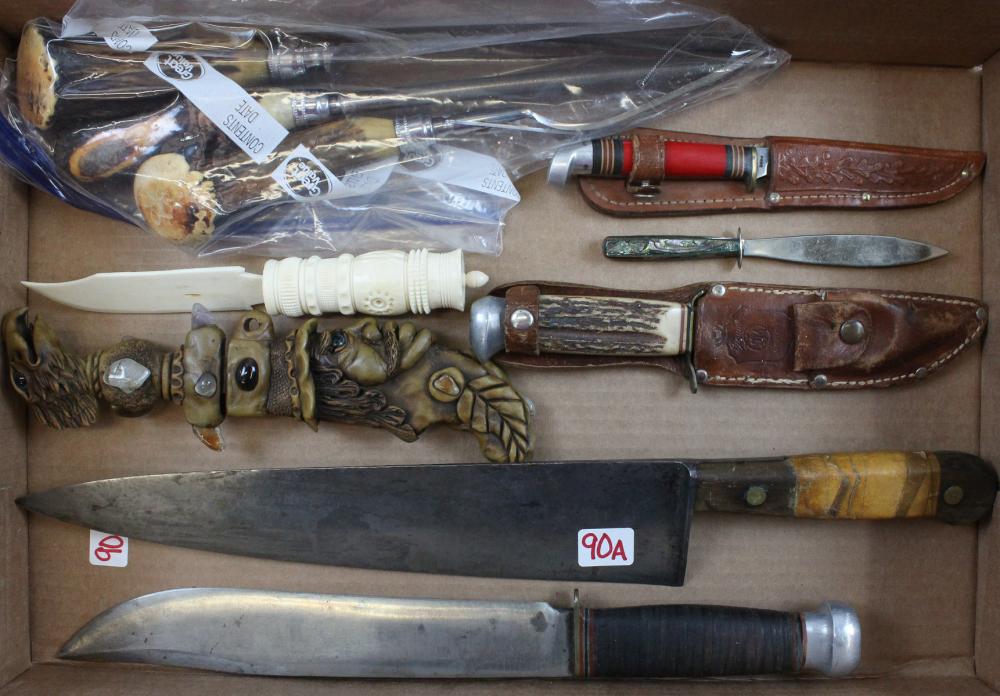 COLLECTION OF KNIVESCOLLECTION OF