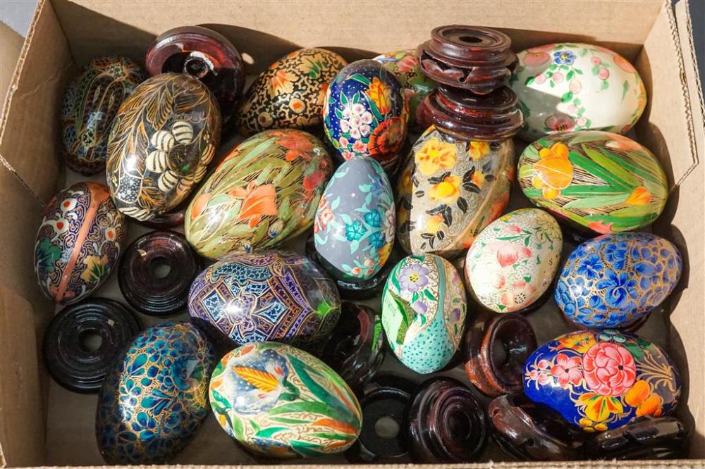 COLLECTION OF LACQUERED