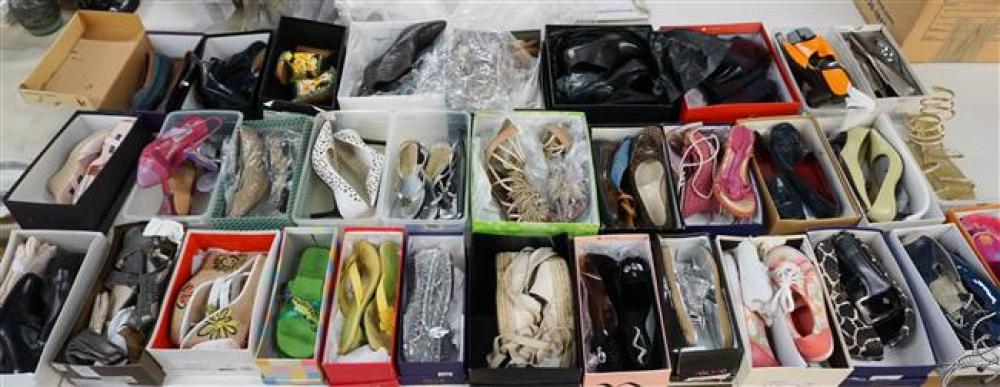 COLLECTION OF LADIES SHOES AND