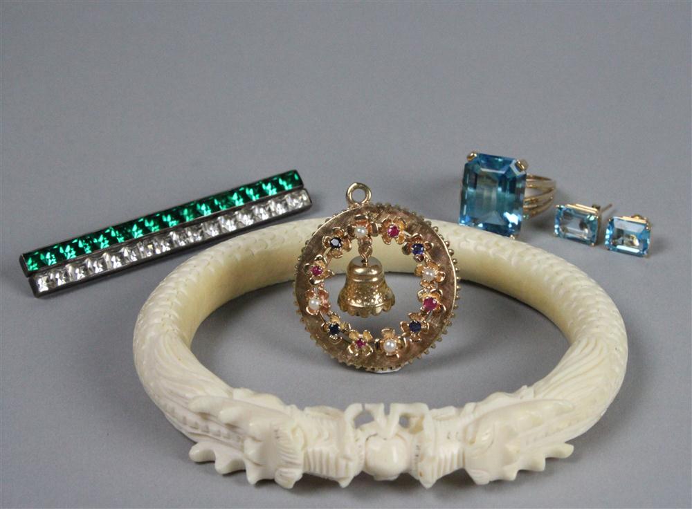 COLLECTION OF LADY'S JEWELRY