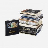 . Collection of Lalique books