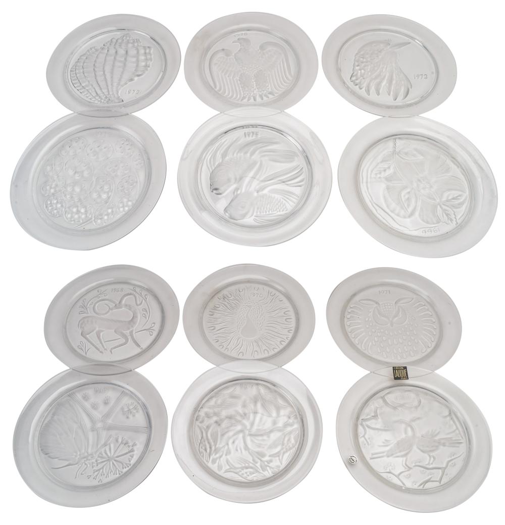 COLLECTION OF LALIQUE CRYSTAL