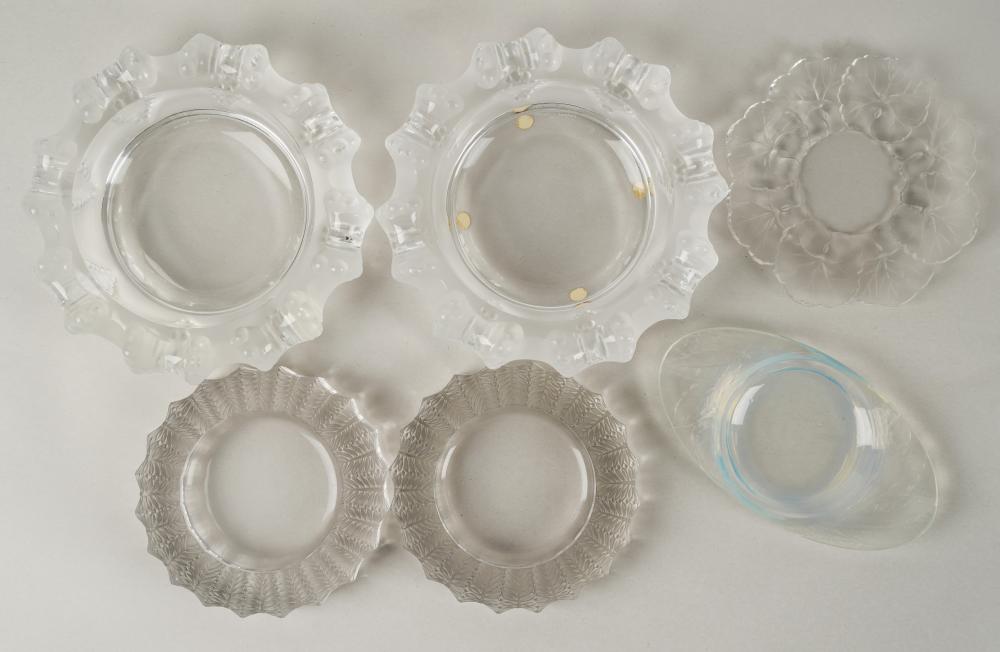 COLLECTION OF LALIQUE GLASS