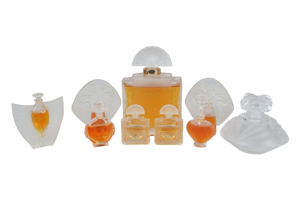 COLLECTION OF LALIQUE PERFUME