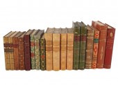 COLLECTION OF LEATHER-BOUND BO