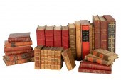 COLLECTION OF LEATHER-BOUND BO
