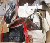 COLLECTION OF LEATHER, VINYL W