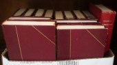 COLLECTION OF LEATHERBOUND AND