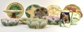 Collection of Majolica some by