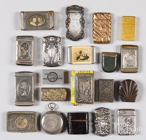 COLLECTION OF MATCH VESTA