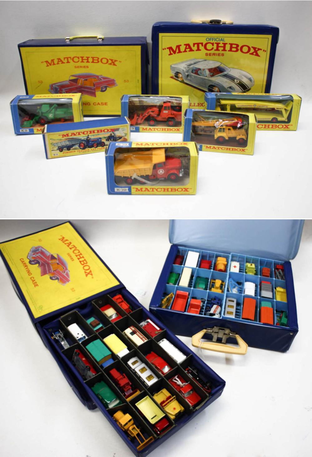 COLLECTION OF MATCHBOX CARS, TRUCKS