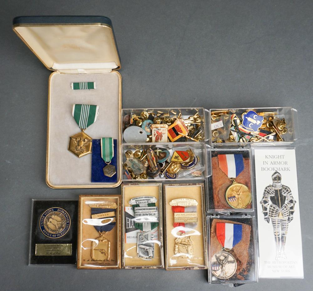 COLLECTION OF MEDALS AND