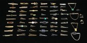 COLLECTION OF MEN'S TIE CLIPSC