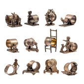 COLLECTION OF MERIDEN FIGURAL