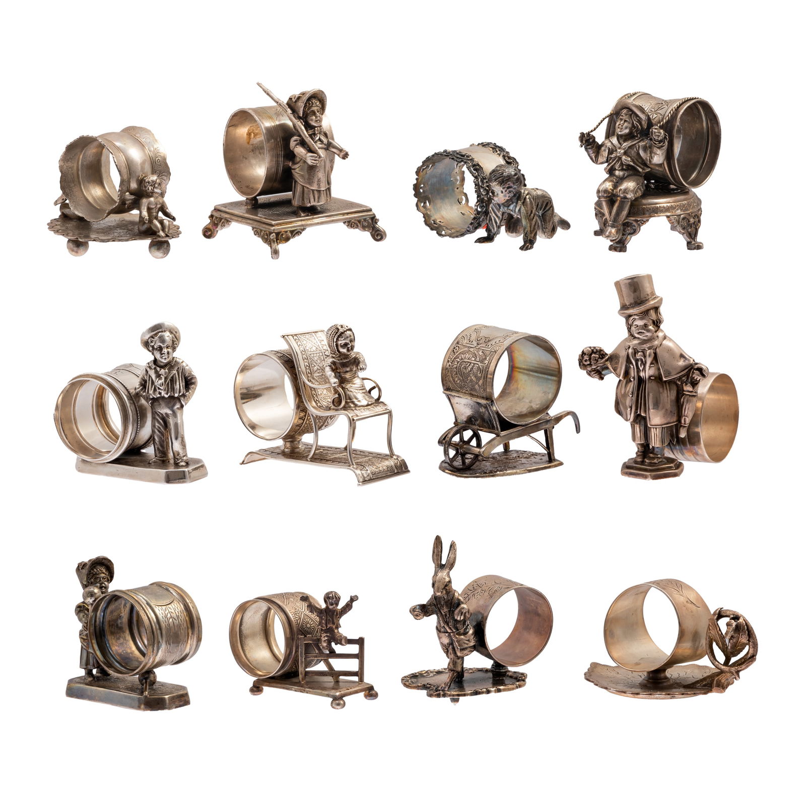 COLLECTION OF MERIDEN FIGURAL