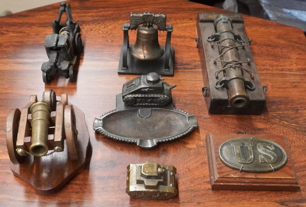 COLLECTION OF METAL TABLE