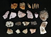 COLLECTION OF MINERALS RUBELLI