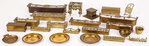 COLLECTION OF MINIATURE FIRE