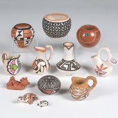 Collection of Miniature Pueblo