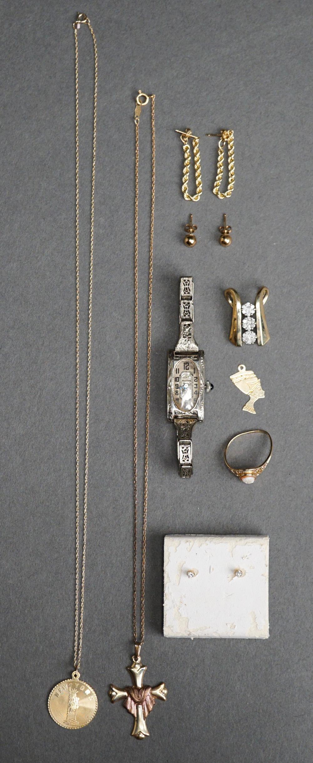 COLLECTION OF MISCELLANEOUS GOLD