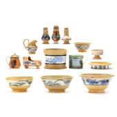 COLLECTION OF MOCHA WARE  SEAW