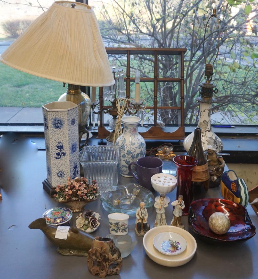 COLLECTION OF MOSTLY CERAMIC AND