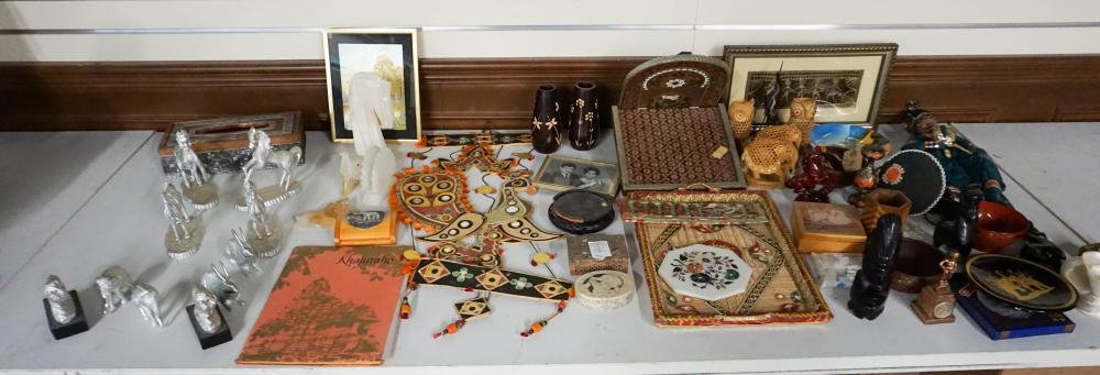 COLLECTION OF MOSTLY INDIAN WOOD