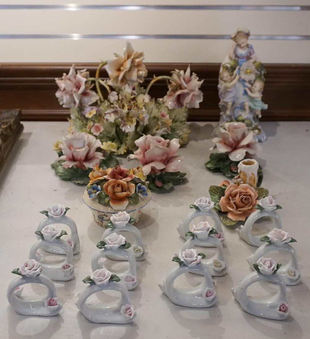 COLLECTION OF MOSTLY ITALIAN FLORAL