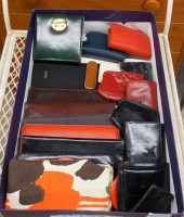 COLLECTION OF MOSTLY LEATHER C