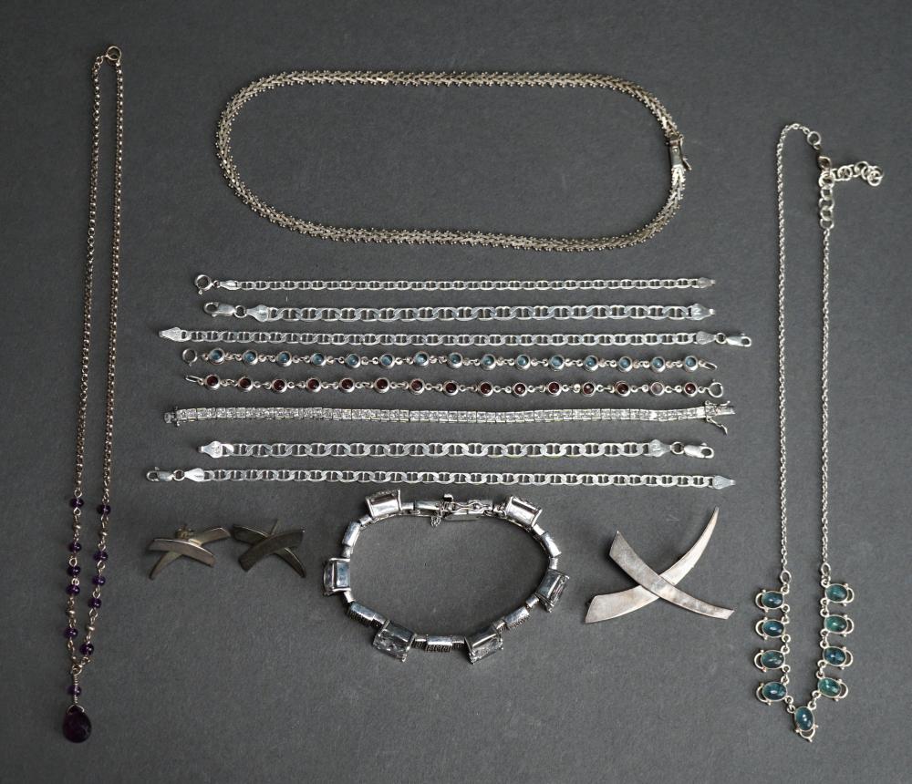 COLLECTION OF MOSTLY STERLING