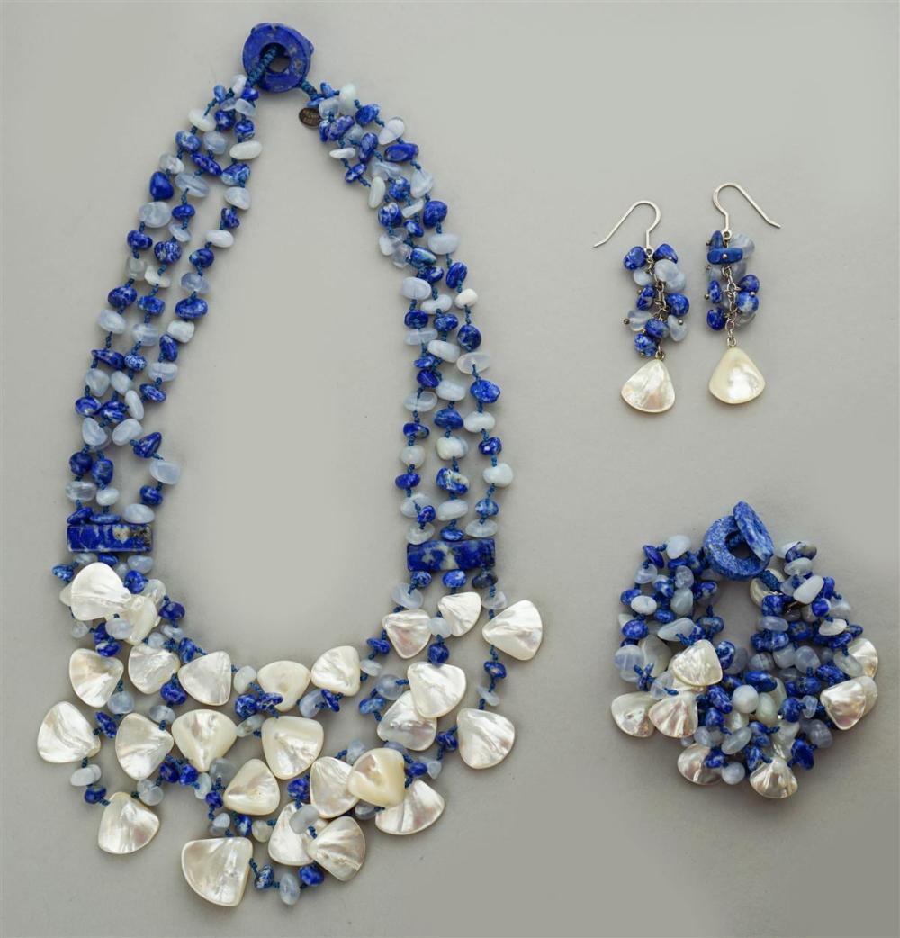 COLLECTION OF MOTHER OF PEARL,