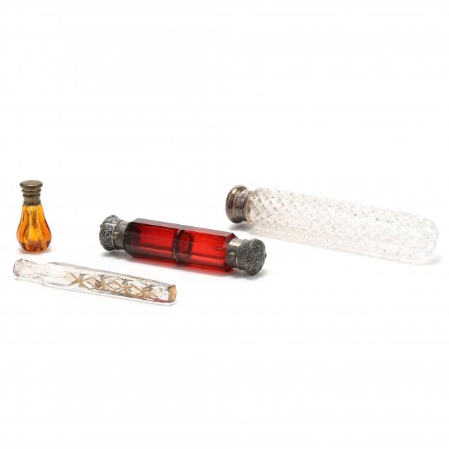 COLLECTION OF MOUNTED GLASS SCENT