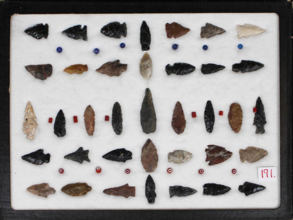 COLLECTION OF NATIVE AMERICAN ARROW