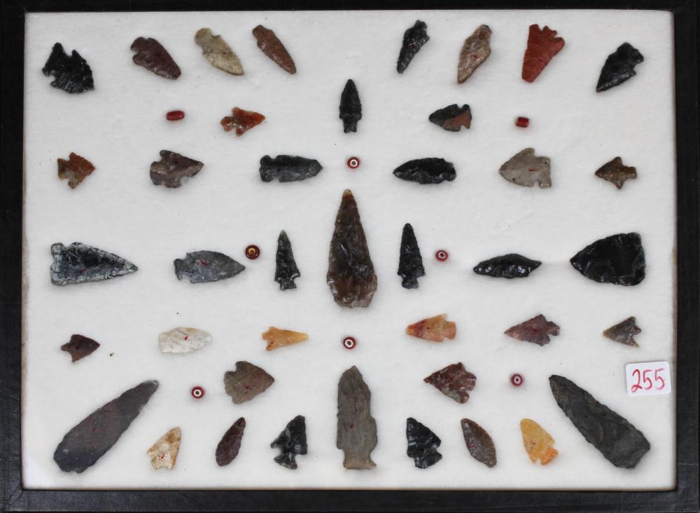 COLLECTION OF NATIVE AMERICAN ARROW
