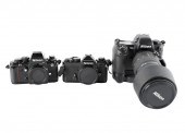 COLLECTION OF NIKON FILM CAMER
